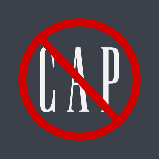 NO CAP Logo Tee Alt - Gen Z - A Truth Merch