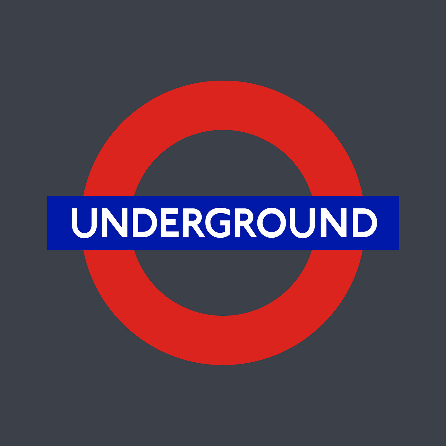 London Underground Souvenir tee